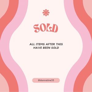 **All items past this post are sold**